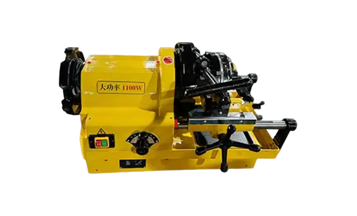 SQ100 4-Zoll 15-100 mm elektrische Doppelgeschwindigkeits-Rohrgewindeschneidmaschine