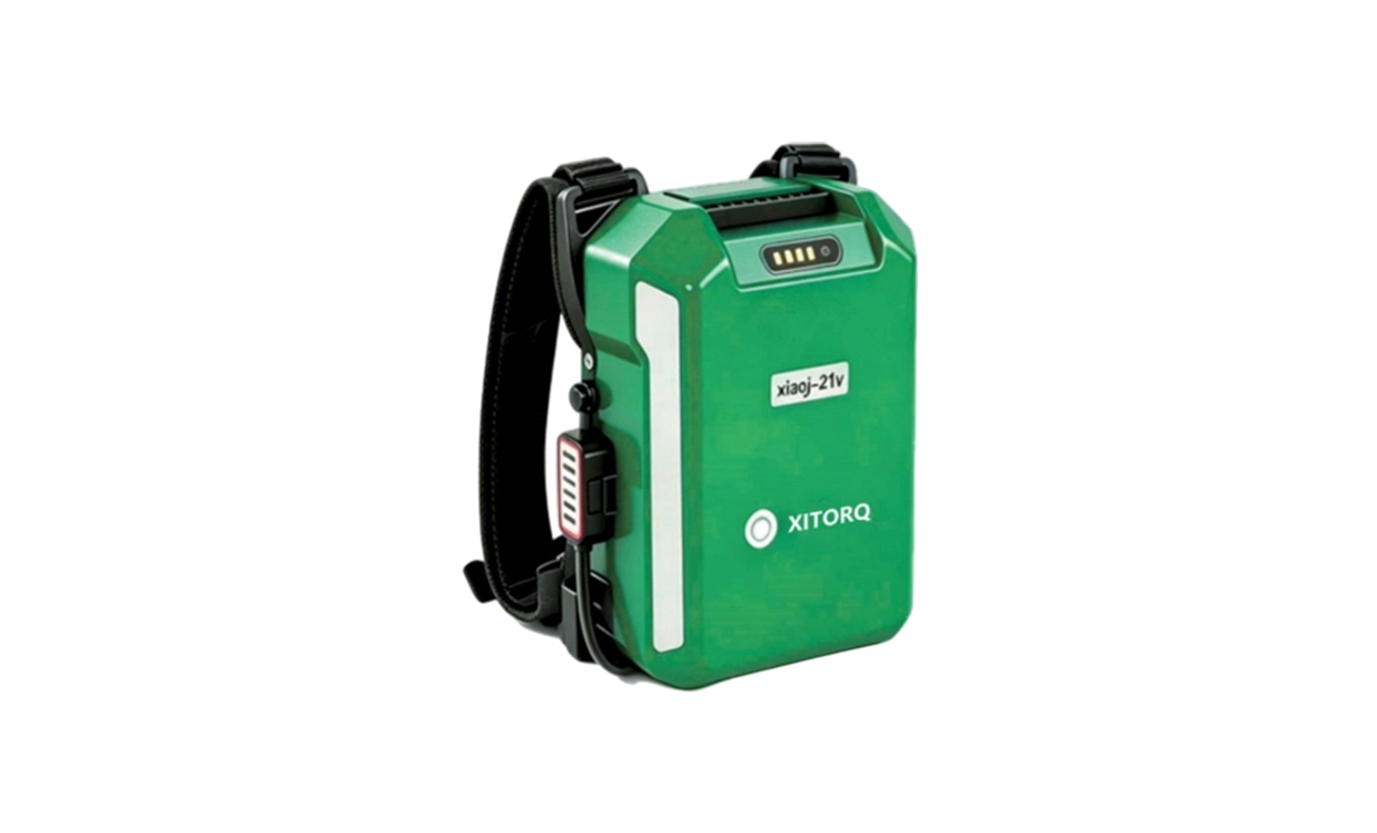 Rucksack-Lithium-Akku – 20 Ah/30 Ah, versorgt mehrere 21 V–60 V-Werkzeuge gleichzeitig